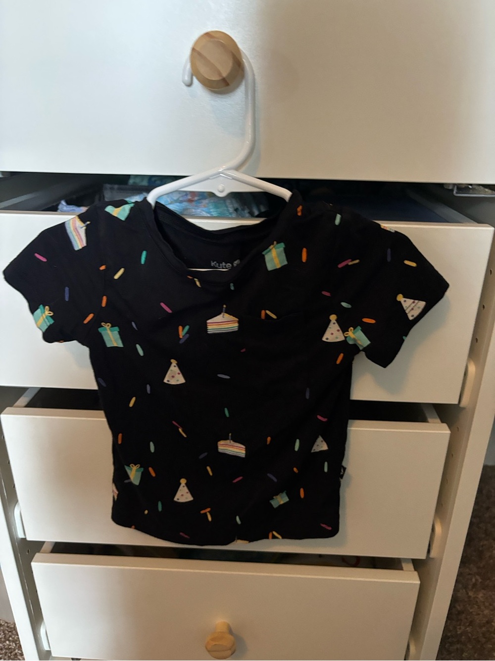 Kyte midnight birthday  Tee - 12-18 months